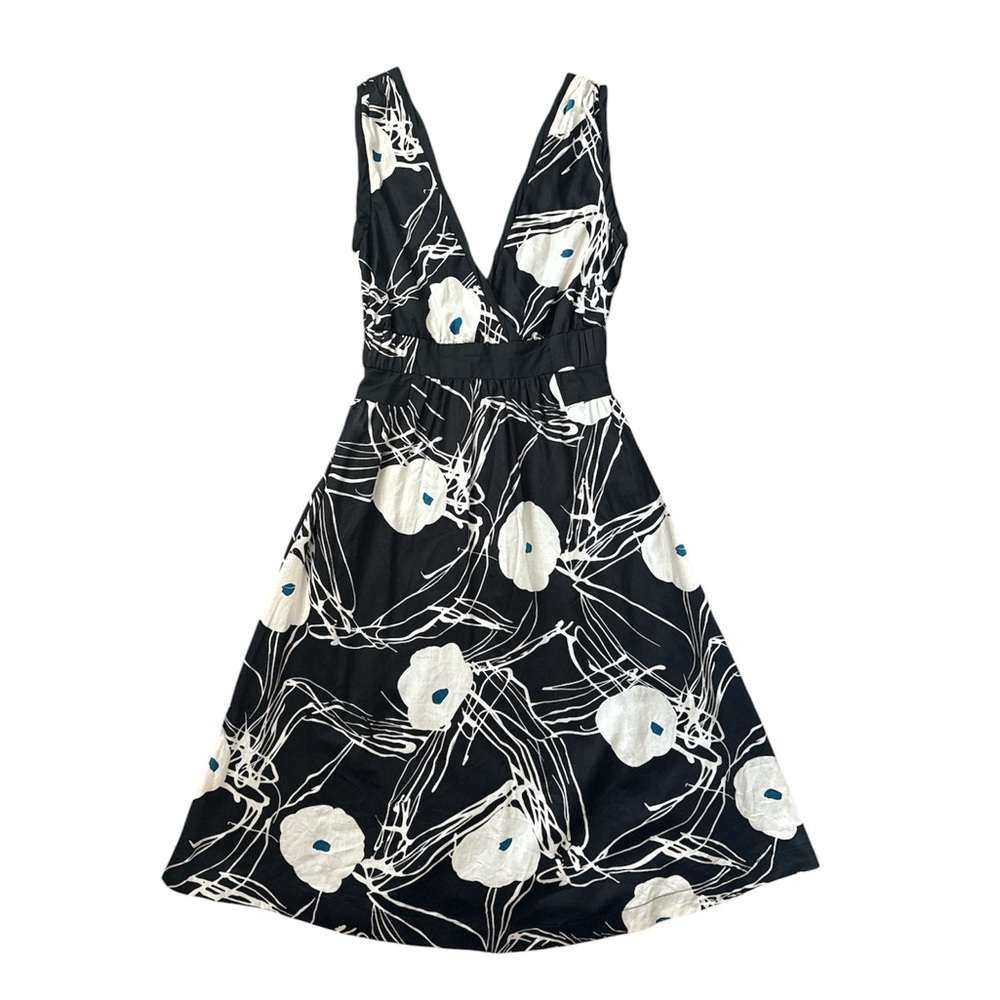 Marc Jacobs Black and White Backless Dress